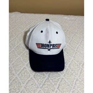 Lehigh Valley Iron Pigs Capital Blue USA Jet Embroidered Adjustable Hat